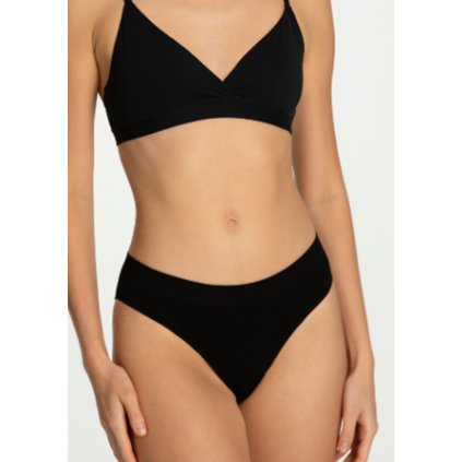 214922 damske kalhotky julimex bamboo classic velikost l barva cerna