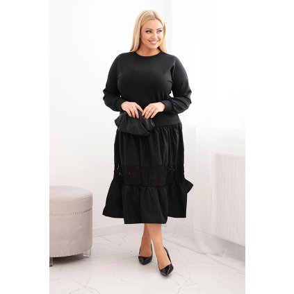 215399 damske saty plus size s rozsirenym spodkem velikost uni