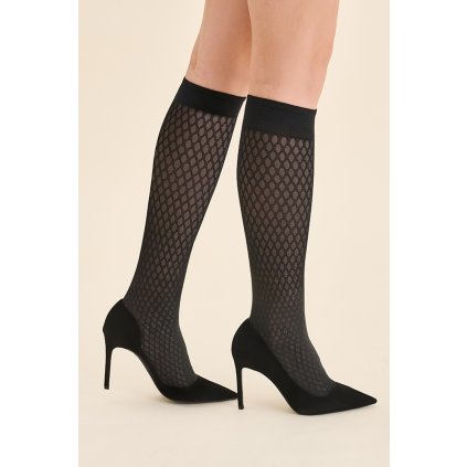 216185 silonkove podkolenky gabriella glam code 606 velikost uni barva cerna