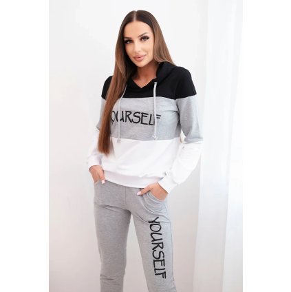 216617 74 damska teplakova souprava sama velikost uni barva cerna