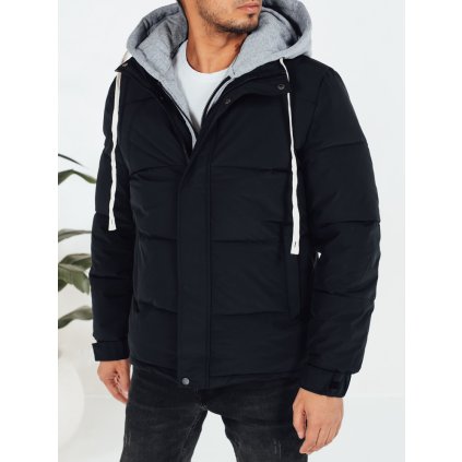 216836 panska zimni bunda s kapuci dstreet tx5101 velikost s barva modra