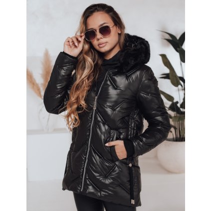 217475 damska zimni bunda s kapuci dstreet ty0000 velikost s barva cerna