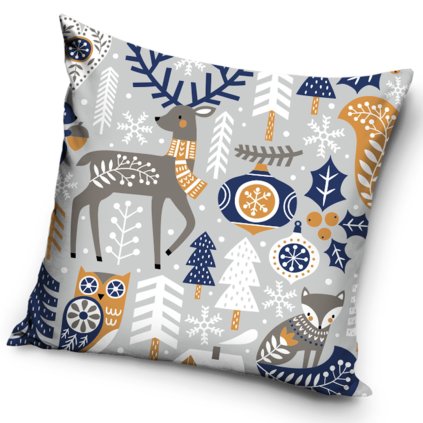 218105 44800 velurovy povlak na polstarek polarni pohadka 40x40 cm pnl258006 posz