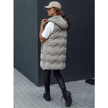 219971 damska prosivana vesta tamira bezova dstreet ty4528 velikost s barva bezova