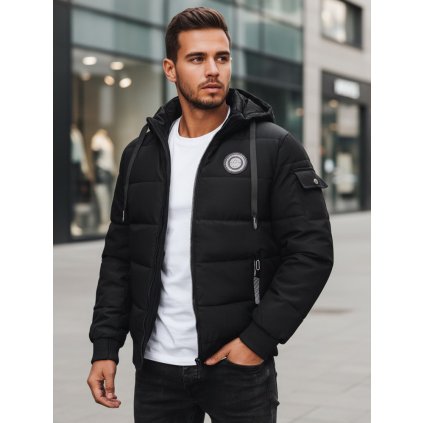 220586 5 panska prosivana bunda dstreet tx4638z velikost m barva cerna