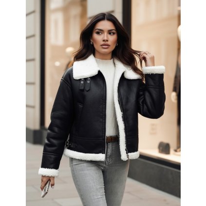 220637 damska bunda furblaze s koziskem dstreet cerna ty4730z velikost s barva cerna