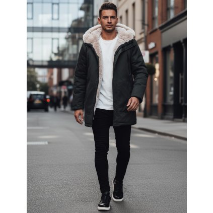 220529 panska zimni bunda s kapuci dstreet tx4966z velikost m 48 barva zelena