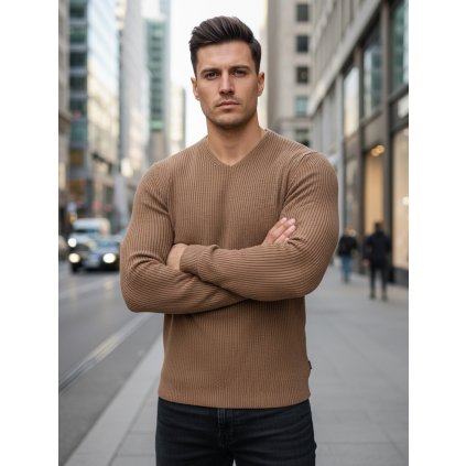 221639 pansky svetr dstreet wx2306z velikost s barva hneda