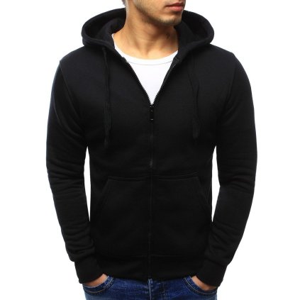 222719 panska mikina rozepinaci s kapuci cerna bx2192 velikost m barva cerna