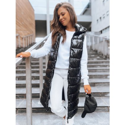 223484 damska prosivana vesta gantini barva cerna dstreet ty3739 velikost s barva cerna