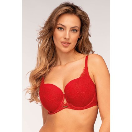 223541 podprsenka unikat juliet velikost 80f barva cervena