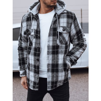 224777 panska oteplena bunda s kapuci dstreet tx4956 velikost m barva cerna