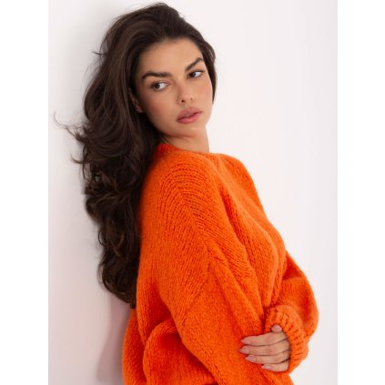 225056 damsky svetr mi sw 1909 68 italy moda barva oranzova velikost uni