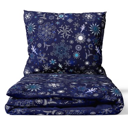 226407 43831 7 bavlnene povleceni ledove vlocky 140x200 slozene rot244011 tip