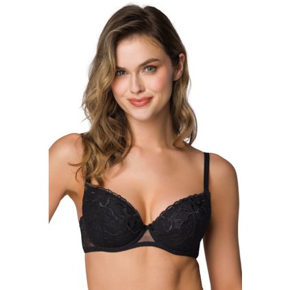 228357 podprsenka mat 3910 11 elara push up velikost 70f barva cerna