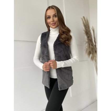 228948 damska vesta yp kz lp 018 11p yups barva seda tmave velikost m