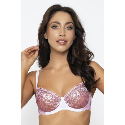 229233 podprsenka paripari fiori velikost 75d barva bila