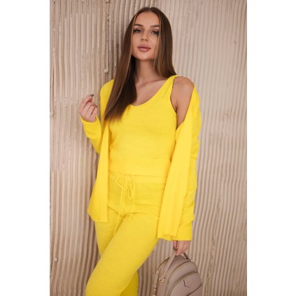 229443 damsky komplet bessie svetr tilko kalhoty velikost uni barva zluta