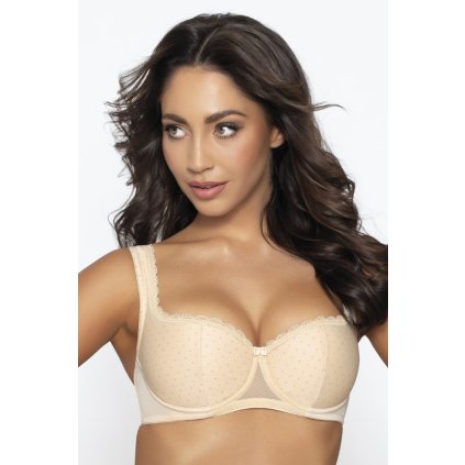229605 podprsenka paripari sophia push up velikost 75d barva bezova