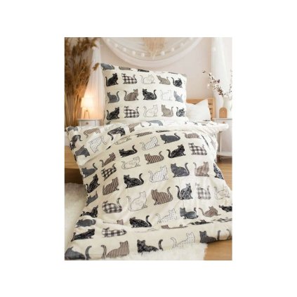 230085 10705 povleceni mikroflanel kocky dadka vracov