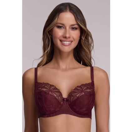 230778 podprsenka ava 2197 majesty velikost 80f barva bordo
