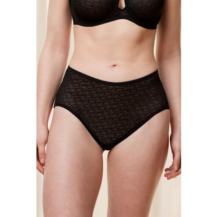 Dámske nohavičky Triumph 10215936 Signature Sheer Maxi EX (Veľkosť 44, Farba Čierna)