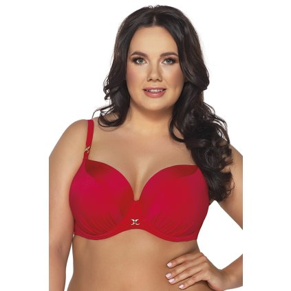 Vrchný diel plaviek Ava SK-180 (Veľkosť 70E, Farba Červená)