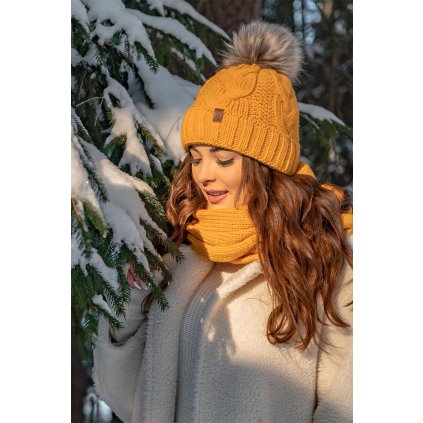 Šál Vivisence 7103 (Veľkosť UNI, Farba Béžová)