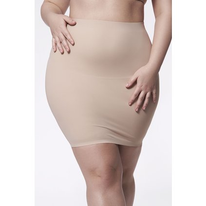 216035 damska stahovaci sukne julimex shapewear 220 polhalka velikost xl barva bezova
