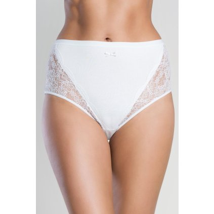 62074 2 kalhotky italian fashion wiktoria maxi velikost l barva bila