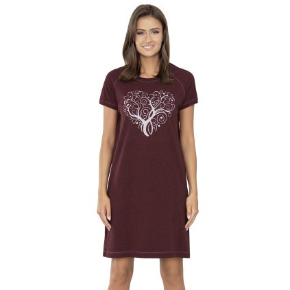 63916 4 nocni kosile italian fashion hosta kr r velikost s barva bordo