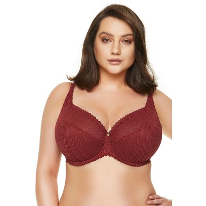 65287 podprsenka gorteks juno b3 velikost 75b barva bordo