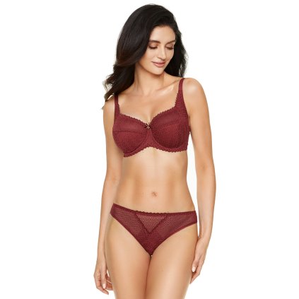 65287 4 podprsenka gorteks juno b3 velikost 75b barva bordo