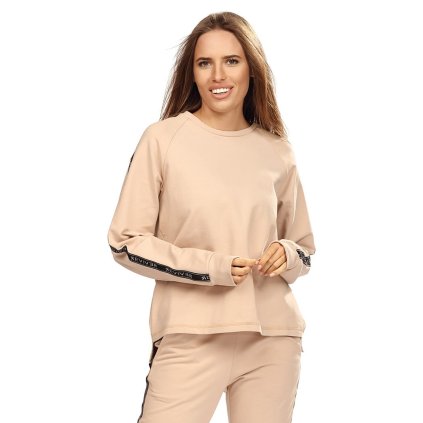 65812 mikina reviver f5593 velikost m barva bezova