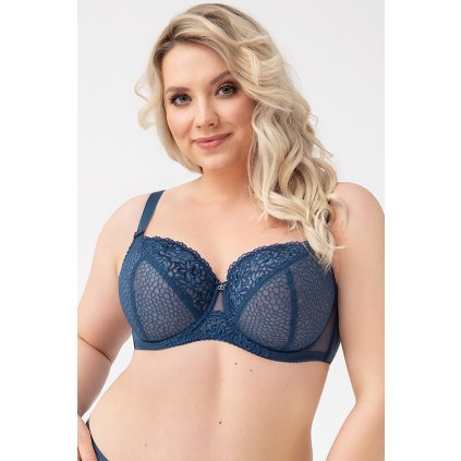 134651 2 podprsenka gorsenia k728 edith velikost 65l barva modra