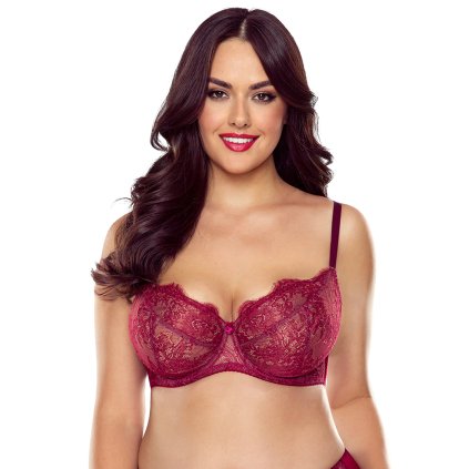 67378 podprsenka vivisence 1059 velikost 75f barva bordo