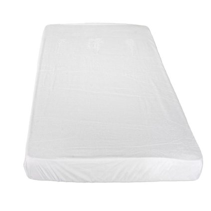 Nepriepustné Froté prestieradlo s PU biele 180x200cm