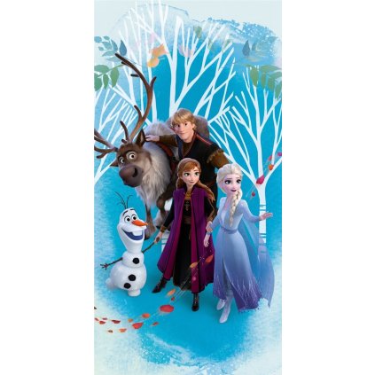Osuška Frozen 2 Blue