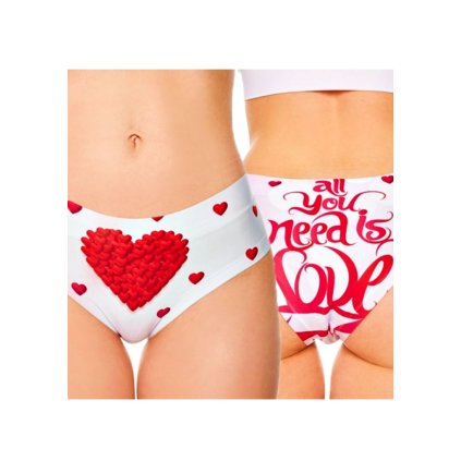 Dámske nohavičky Meméme LOVE ROMANTIC Hi-briefs