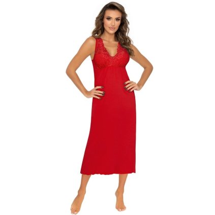 Nočná košieľka Donna Kristina Long red