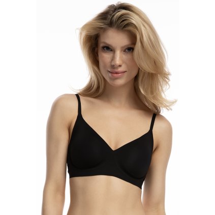 100432 podprsenka julimex t shirt bra velikost m barva cerna