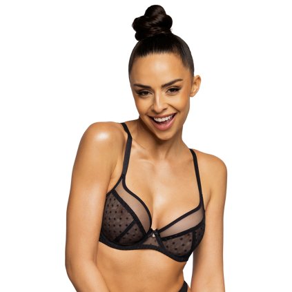 105895 3 podprsenka mat 3714 2 dotssy velikost 65d barva cerna
