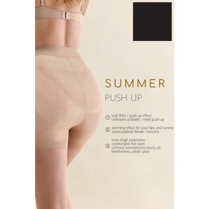 108947 kalhotky gabriella push up code 987 velikost 4 l barva cerna