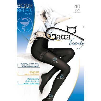 Silonkové pančuchy Gatta Body Relaxmedica 40 DEN