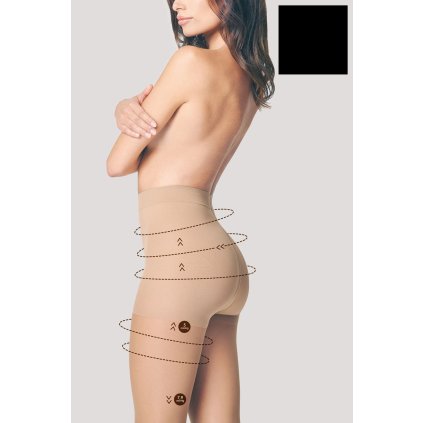 62104 silonkove puncochace fiore comfort 20 den velikost 5 xl barva bezova