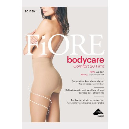 62311 silonkove puncochace fiore comfort firm 20 den m5116 velikost 4 l barva bezova