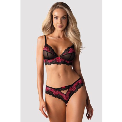 178052 set obsessive tulia velikost l xl barva cerna