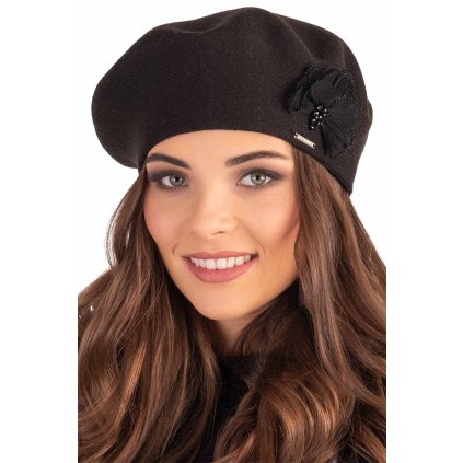 222944 5 baret vivisence 7036 velikost uni barva seda