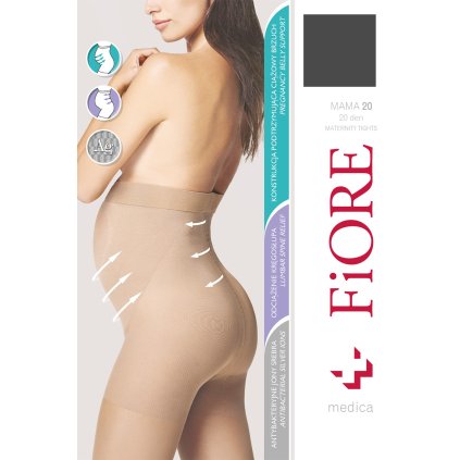 64015 silonkove puncochace fiore mama 20 den m5208 velikost 5 xl barva cerna