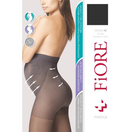 64018 5 silonkove puncochace fiore mama 40 den m5209 velikost 4 l barva seda